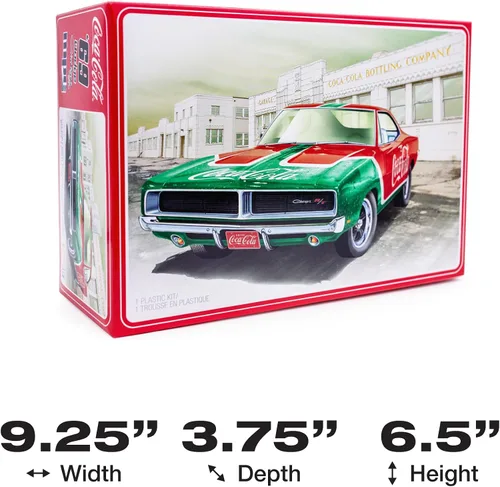 Miniatura 5 de MPC 1969 Dodge Charger RT (Coca Cola) Snap (2T) Kit de modelo a escala 1:25