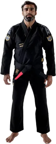 Miniatura 3 de Kingz Comp 450 V6 Brazilian Jiu Jitsu Gi - Kimono ligero para hombre BJJ - IBJJF Legal - 450gsm Pearl Weave Professional
