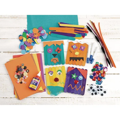 Miniatura 7 de Colorations Tacky - Bolígrafos de pegamento para el aula, suministros para proyectos de arte y manualidades (paquete de 24), secado rápido