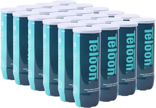 Miniatura 14 de Teloon Pelotas de Tenis para Campeonato - Extra Resistente - Pelotas de Tenis Presurizadas de Fieltro de Resistencia Regular