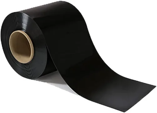 Miniatura 8 de Rollo a granel de cortina de tiras de PVC para puerta estándar, liso, transparente, tamaño 15 cm de ancho x 0,15 cm de grosor, aprobado para Claro