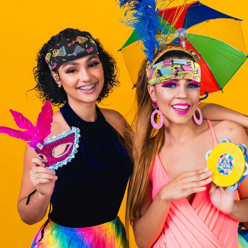 Miniatura 4 de 4 Pcs Retro Neon Head Wraps for Women, 80s 90s Style Bandana Headbands, Soft Yoga Sport Hairbands for Party, Hiking, Cycling, Running, Unisex