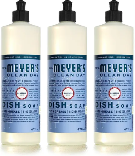 Miniatura 107 de Mrs. Meyer’s Clean Day - Detergente líquido para platos, aroma a lavanda, botella de 16 oz