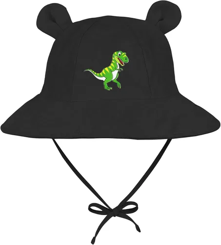 Miniatura 6 de Zando Sombreros de playa de ala ancha para bebés y niñas, protección solar, sombrero de verano