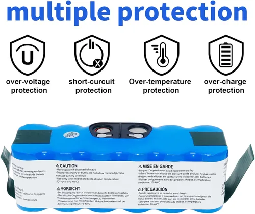 Miniatura 3 de Batería de repuesto XLife Extended Life para iRobot Roomba 500,600,700,800 Series, Create 2, Scooba 450, para iRobot Roomba 500 510 520 530 532 535
