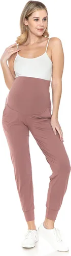 Miniatura 58 de Leggings Depot Pantalones de maternidad para mujer, sobre el vientre, pantalones deportivos casuales para descansar