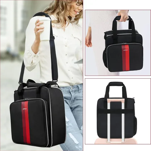 Miniatura 6 de LEFOR·Z Bolsa de viaje para cafetera, compatible con Keurig K-Mini, funda de transporte para cafetera de una sola porción compatible con K-Mini Plus