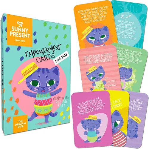 Miniatura 4 de Tarjetas de empoderamiento para niños: 45 ejercicios llenos de acción y divertidos