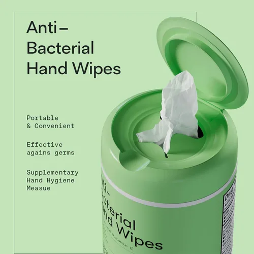 Miniatura 2 de BIOPURE Toallitas antibacterianas para manos Fresh Morning Breeze - Toallitas antibacterianas con fórmula de aloe y vitamina E Canister