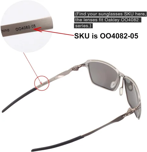 Miniatura 5 de Walleva - Lentes de repuesto para gafas de sol Oakley Tincan múltiples opciones disponibles
