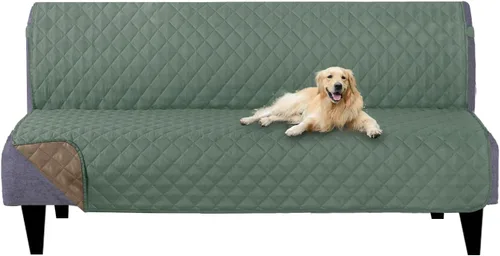 Miniatura 124 de U-NICE HOME Funda de sofá reversible para perros con correas elásticas, resistente al agua, protector de muebles para mascotas, funda de sofá