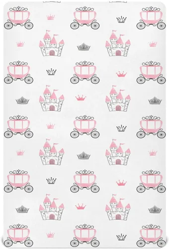 Miniatura 10 de vvfelixl Sábanas de cuna para niños y niñas, animales de granja, vacas, tréboles, transpirables, para colchón de cuna, suaves y transpirables, 39 x