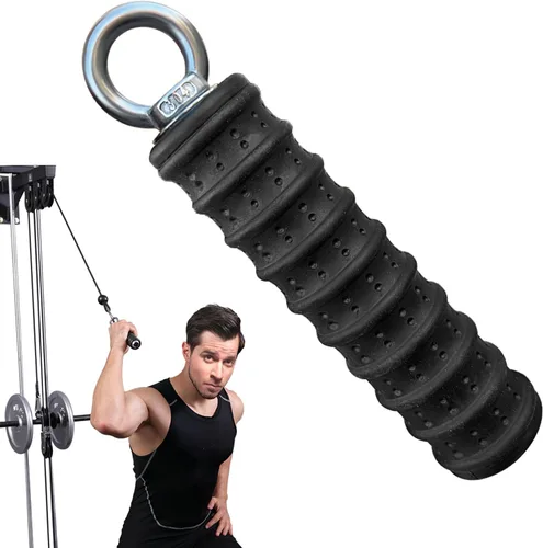 Miniatura 12 de BLUSLM Accesorios de tríceps con cuerda ergonómica, accesorios de cable para tríceps extra largos de 27, 32, 40 y 47 pulgadas mejorados para CUERDA
