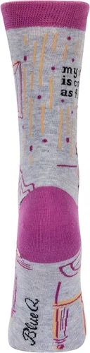 Miniatura 5 de Blue Q - Medias deportivas innovadoras para mujer (aptos para tallas de zapato de la 5 a la 10)
