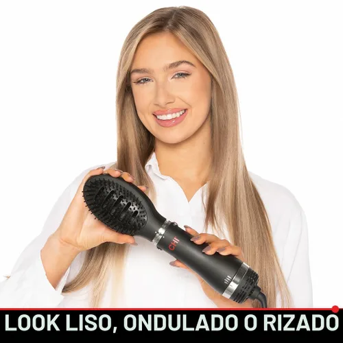 Miniatura 3 de CHI Volumizer - Cepillo de soplado 4 en 1, secador de pelo que crea un cabello suave, sedoso y brillante, cuatro accesorios intercambiables para un