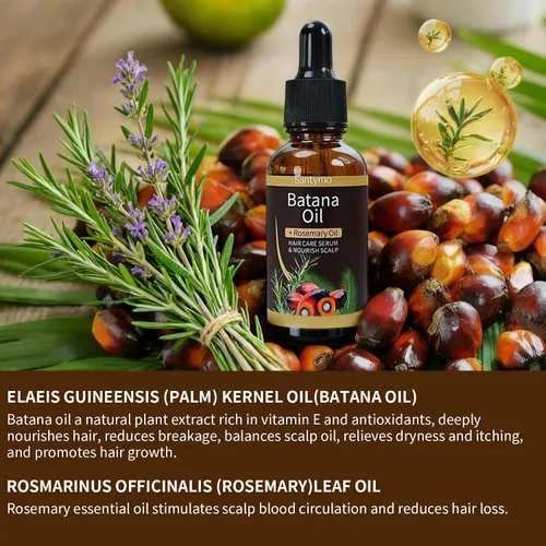 Miniatura 6 de Batana & Romero Aceite para el crecimiento del cabello - Tratamiento y fortalecimiento del cuero cabelludo para el crecimiento y la pérdida