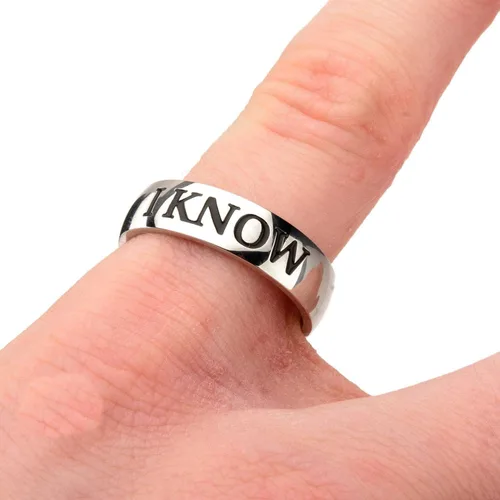 Miniatura 2 de Star Wars Anillo unisex de acero inoxidable I Know Talla 12