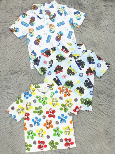 Miniatura 7 de Camiseta polo de manga corta con cuello y estampado de pata de la Patrulla Canina