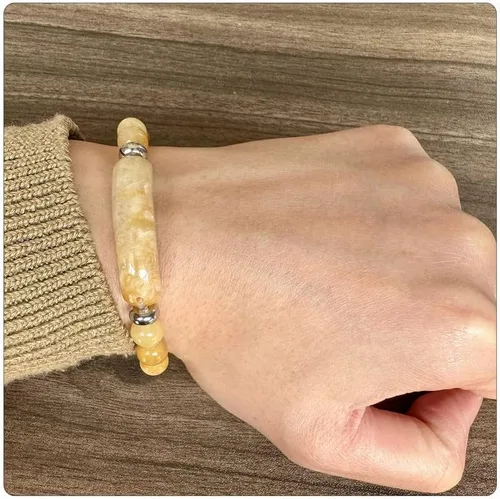 Miniatura 4 de PEAS Joyería de moda Pulsera de piedra curativa Pulsera elástica de energía de cristal