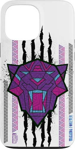 Miniatura 22 de Funda para iPhone 16 Marvel Black Panther: Wakanda Forever Tribal Logo Panther