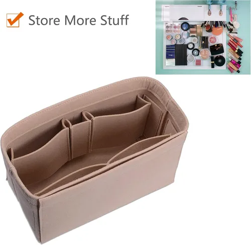 Miniatura 5 de Organizador de bolso organizador de bolsos de tela de fieltro para bolsa 3 tamaños para Speedy Neverfull