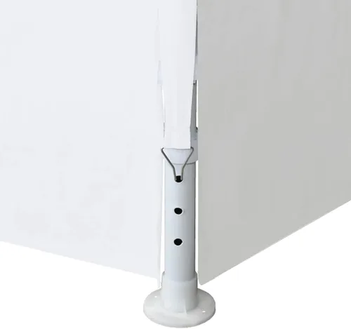 Miniatura 5 de vidaXL Tienda de campaña para fiestas al aire libre, 9 pies 10 pulgadas x 9 pies 10 pulgadas, resistente a los rayos UV y al agua, carpa de jardín