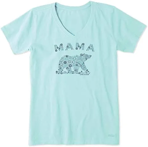 Miniatura 3 de Life is Good - Camiseta de mariposa y flores silvestres para mujer.