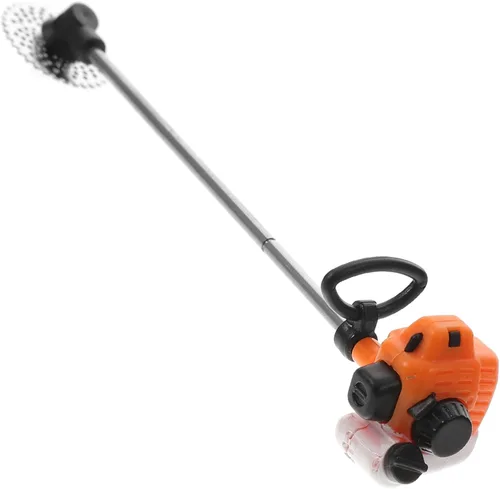 CHILDWEET Miniatura Cortacésped Mini Dollhouse Lawn Equipment PVC Realista Escala 1:12 Juguete decorativo