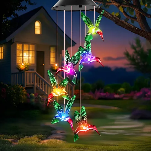 Miniatura 14 de Campanillas de viento de Winzwon para exteriores, regalos para calentar la casa para mujeres, regalo nuevo para el hogar para hombres, regalos al