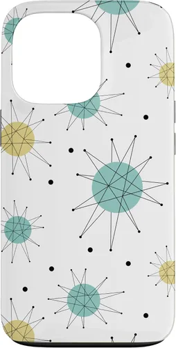 Miniatura 10 de Franciscan Starburst Mid Century Modern Atomic Era Pattern Case for iPhone 17