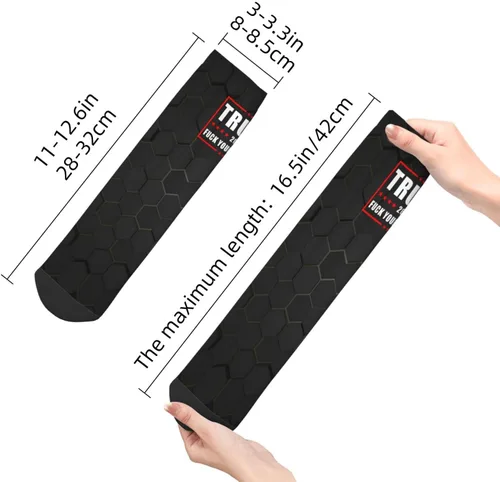 Miniatura 4 de GDJF Trump 2024 Fuck Your Feelings Ankle Socks Winter Low Cut Sports Warm Comfort Breathable Casual Socks For Mens And Womens (1)