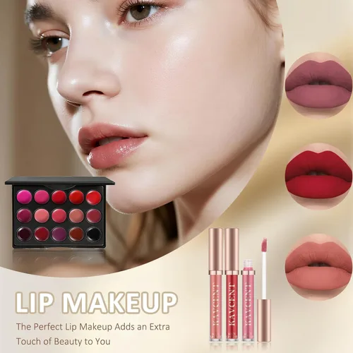 Miniatura 5 de Juego de maquillaje para adolescentes y mujeres, kit completo de maquillaje para mujeres, sombra de ojos, base, juego de regalo para adolescentes
