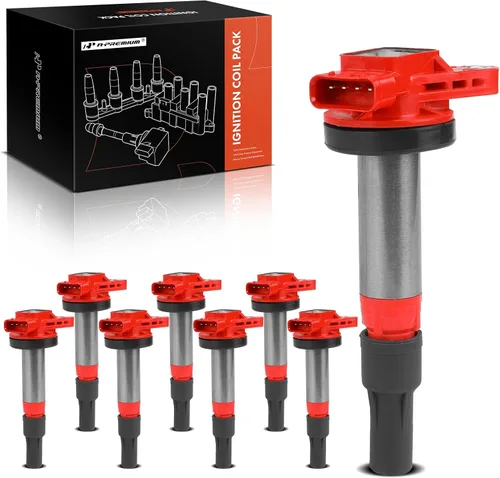 Miniatura 9 de A-Premium Paquete de bobinas de encendido compatibles con Land Rover LR3 Range Rover 2006-2009 y Jaguar XJ8 XJR XKR 2004-2009 - V8 4.2L 4.4L Juego