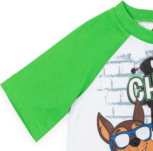 Miniatura 6 de Nickelodeon Paw Patrol Chase Marshal Rubble - Conjunto de camiseta y pantalones cortos de malla transpirables