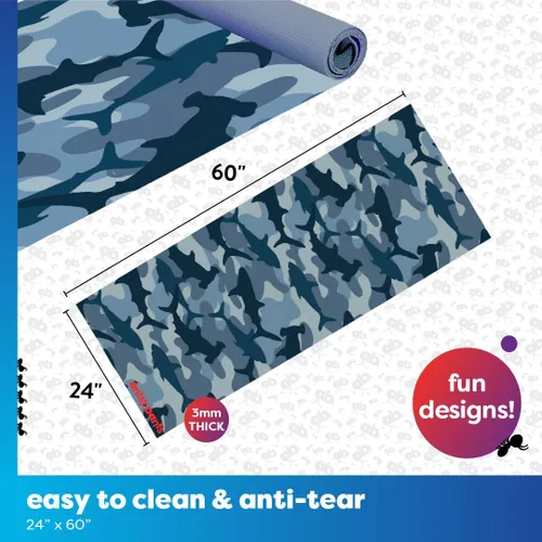 Miniatura 5 de Esterilla de Yoga para Niños Antsy Pants - Esterilla de Yoga para Niños, Esterilla de Yoga para Ejercicio en Casa, Esterilla de Yoga para Viajar