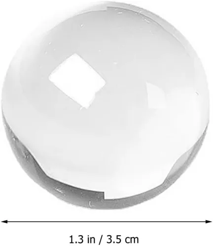 Miniatura 2 de LALAFINA Fitness de mano para ancianos, masaje de cristal transparente para terapia de manos y ejercicio, equipo portátil de fitness popular