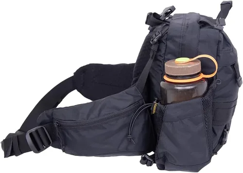 Miniatura 4 de Mountainsmith Paquete lumbar de día - Riñonera de 13 L para senderismo, viajes, ciclismo y desplazamientos, Forja Negra