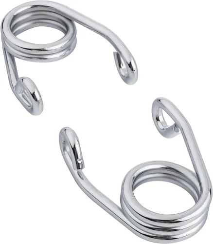 Miniatura 3 de TCT-MOTORPARTS 2 "Chrome Scissor Torsion Solo Seat Springs para Harley Motocicleta Sportster XL Chopper Bobber Custom