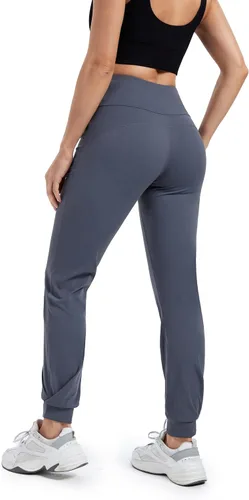 Miniatura 3 de Blaosn Pantalones deportivos fluidos para mujer con bolsillos, pantalones deportivos de yoga, entrenamiento, leggings casuales para descansar, ropa