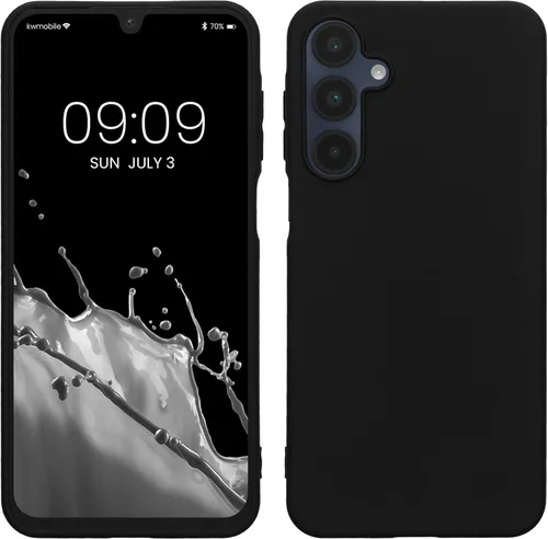 Miniatura 38 de kwmobile Funda compatible con Samsung Galaxy A23 4G / 5G - Funda de silicona TPU metálica suave y delgada - Rojo oscuro metálico