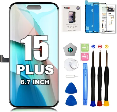 Miniatura 27 de EFAITHFIX para iPhone 11 Reemplazo de pantalla LCD de 6.1 pulgadas, ensamblaje de marco, pantalla LCD y digitalizador de pantalla táctil 3D con kit