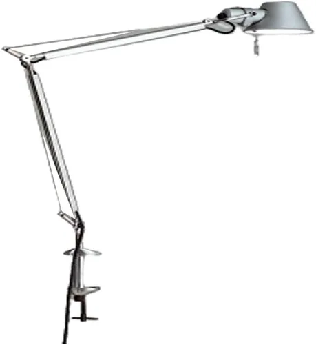 Artemide Tolomeo Mini 100W E26 Lámpara de mesa de aluminio con abrazadera