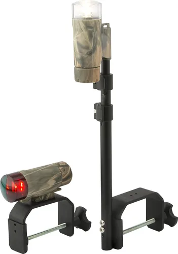 Miniatura 13 de Attwood 14193-7 Kit de luz de navegación LED de montaje en cubierta resistente al agua, acabado de camuflaje Real Tree Max-4