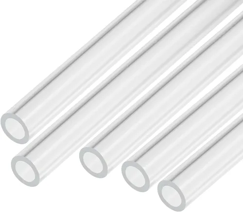 Miniatura 7 de MECCANIXITY Tubo acrílico transparente rígido redondo 9 piezas 0.157 in (5/32 pulgadas) ID 0.315 in (5/16 pulgadas) OD 6" para lámparas y linternas