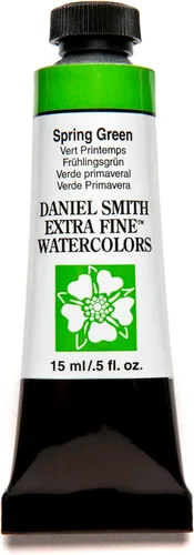 Miniatura 25 de DANIEL SMITH 284600029, tubo de pintura acuarela extrafina de turquesa cobalto de 15 ml, 0.5 fl oz (paquete de 1)
