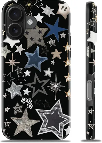 Miniatura 190 de Goodon para iPhone 17 Pro, Funda Estética de Gato Negro y Niña Naranja, Compatible con Magsafe, Funda Protectora Retro Única y Moderna de Silicona