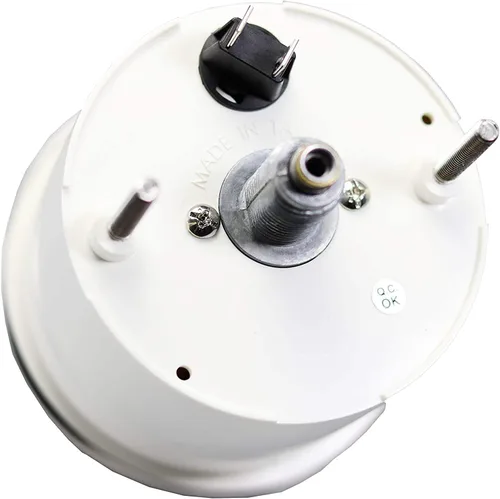 Miniatura 2 de MOTOR METER RACING Serie Clásica 85mm 3-3/8" Velocímetro Mecánico Analógico Odómetro 0-225 km/h Dial Blanco Aguja Negra Iluminación de Bombilla