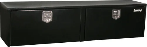 Miniatura 21 de Buyers Products 1703349 - Caja de acero negro para debajo de la carrocería con pestillo de mango en T, 14 x 12 x 18 pulgadas, caja de herramientas