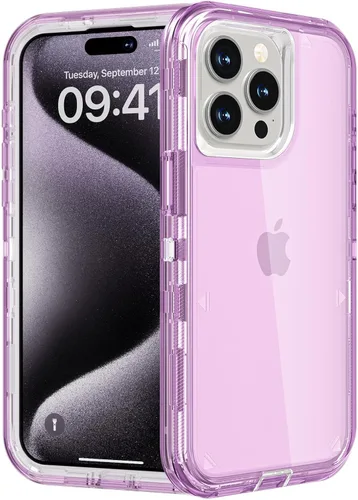 Miniatura 44 de Follaroma para iPhone 11, Funda Resistente a Prueba de Golpes, Protección Anti-Caída, Funda Protectora Transparente de Doble Capa Compatible