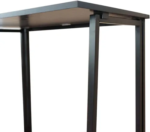 Miniatura 8 de Escritorio plegable para computadora para espacios pequeños, necesita montaje, escritorio de oficina en casa, mesa plegable para computadora, mesa